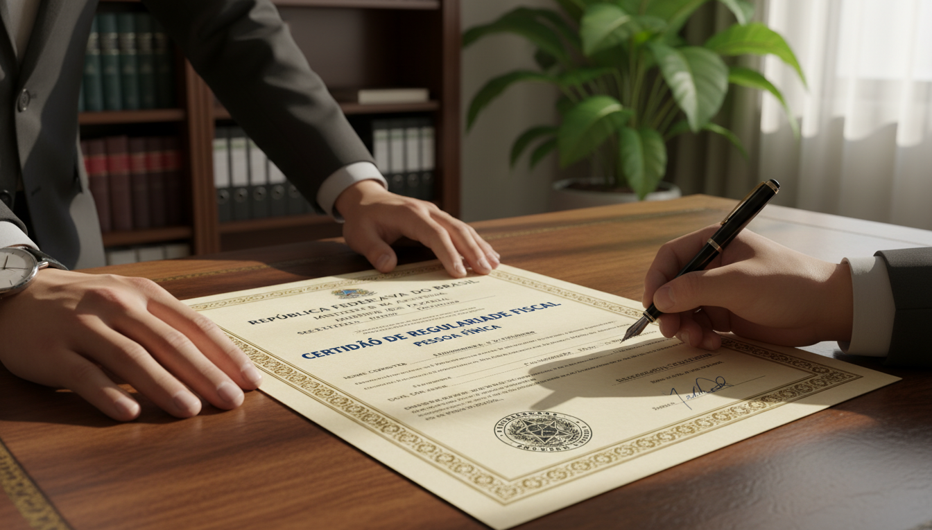 certidão de regularidade fiscal para pessoa física