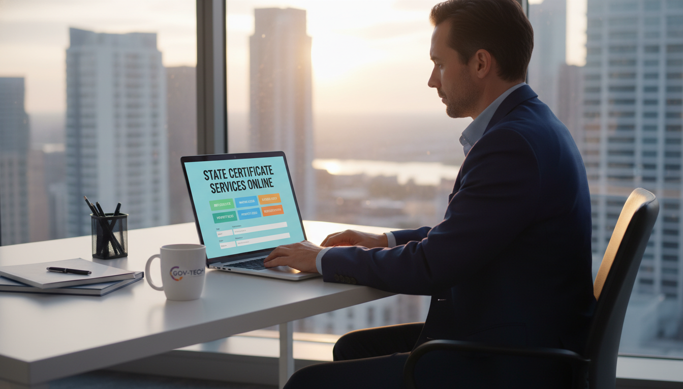 certidão estadual online como emitir