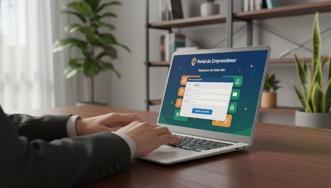 como alterar dados do mei online