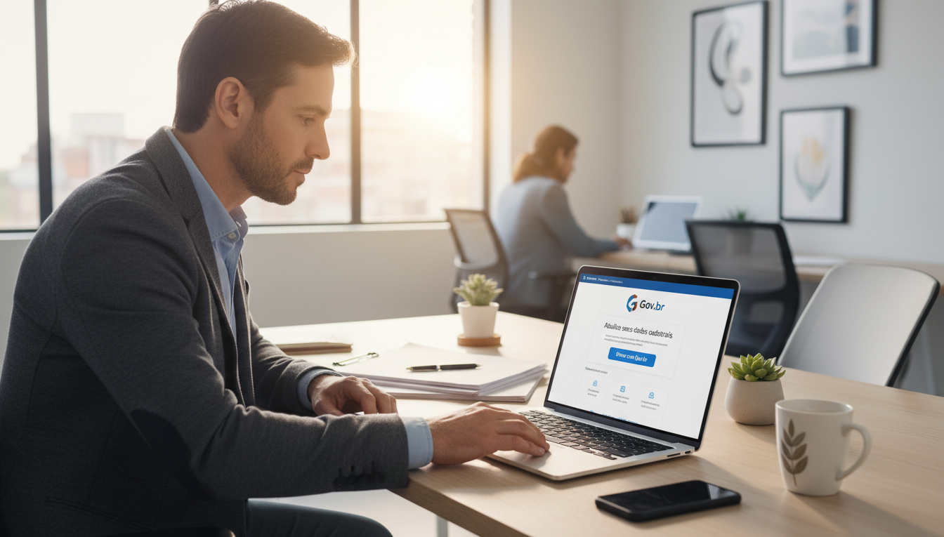 como atualizar dados pessoais gov.br