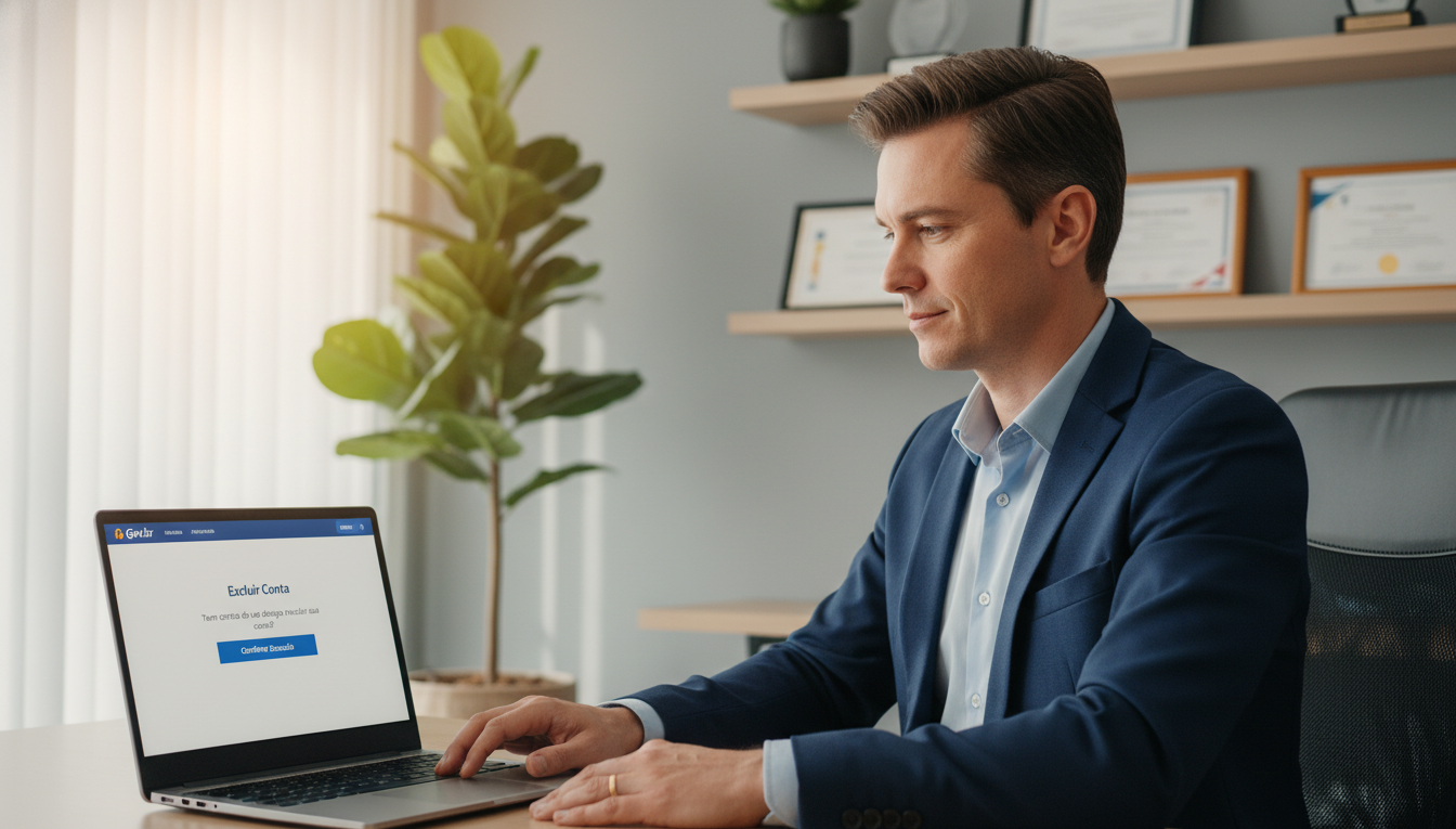 como excluir conta gov.br definitivamente