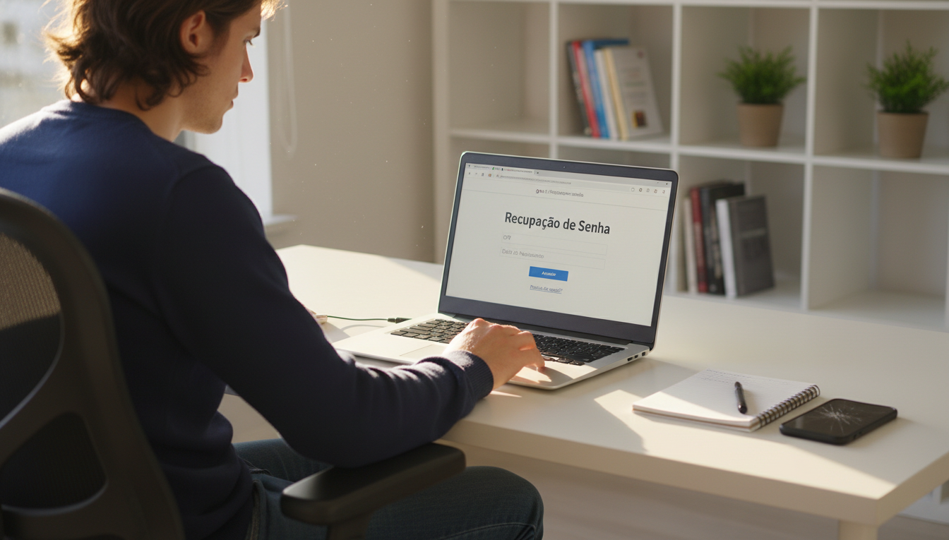 como recuperar senha gov.br sem email