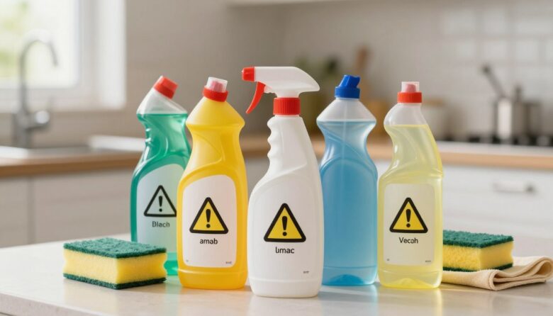 cleaning products not to mix