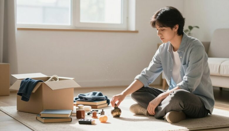 how to let go of stuff