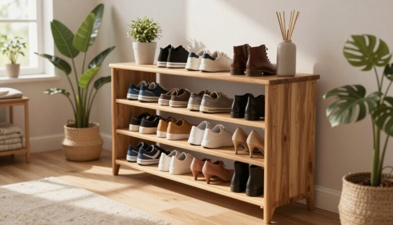 shoe storage ideas apartment