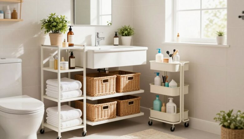 small bathroom storage ideas