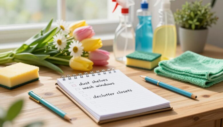 spring cleaning checklist