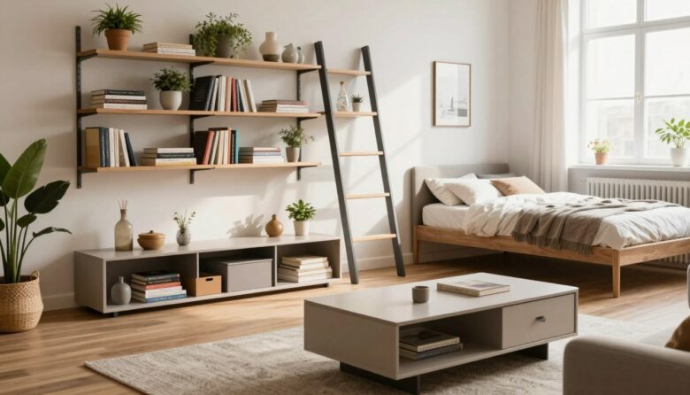 studio apartment storage