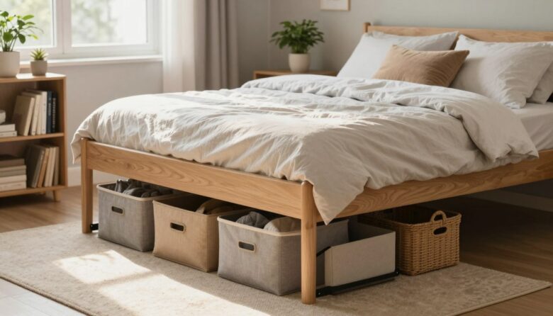 under bed storage ideas