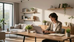 work from home tips focus